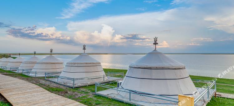 呼伦贝尔陈巴尔虎旗白音盟古乐蒙古包营地图片