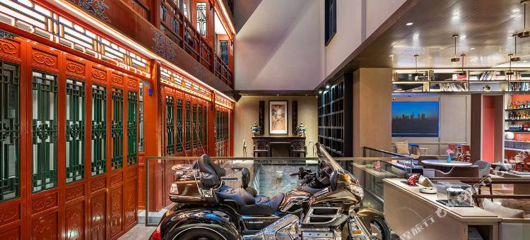 北京南锣鼓巷什刹海公园漫心府图片