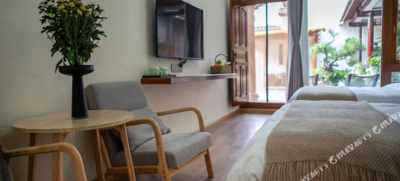 悠闲居小院图片