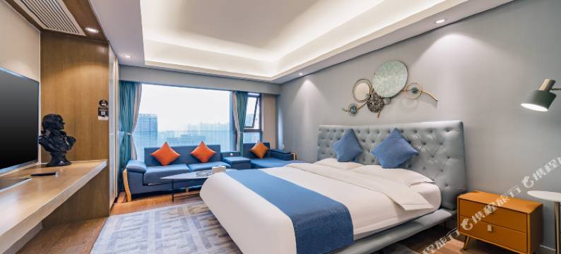 子悦隐栖MandooStay云端酒店(世纪城地铁站国际展览中心店)图片