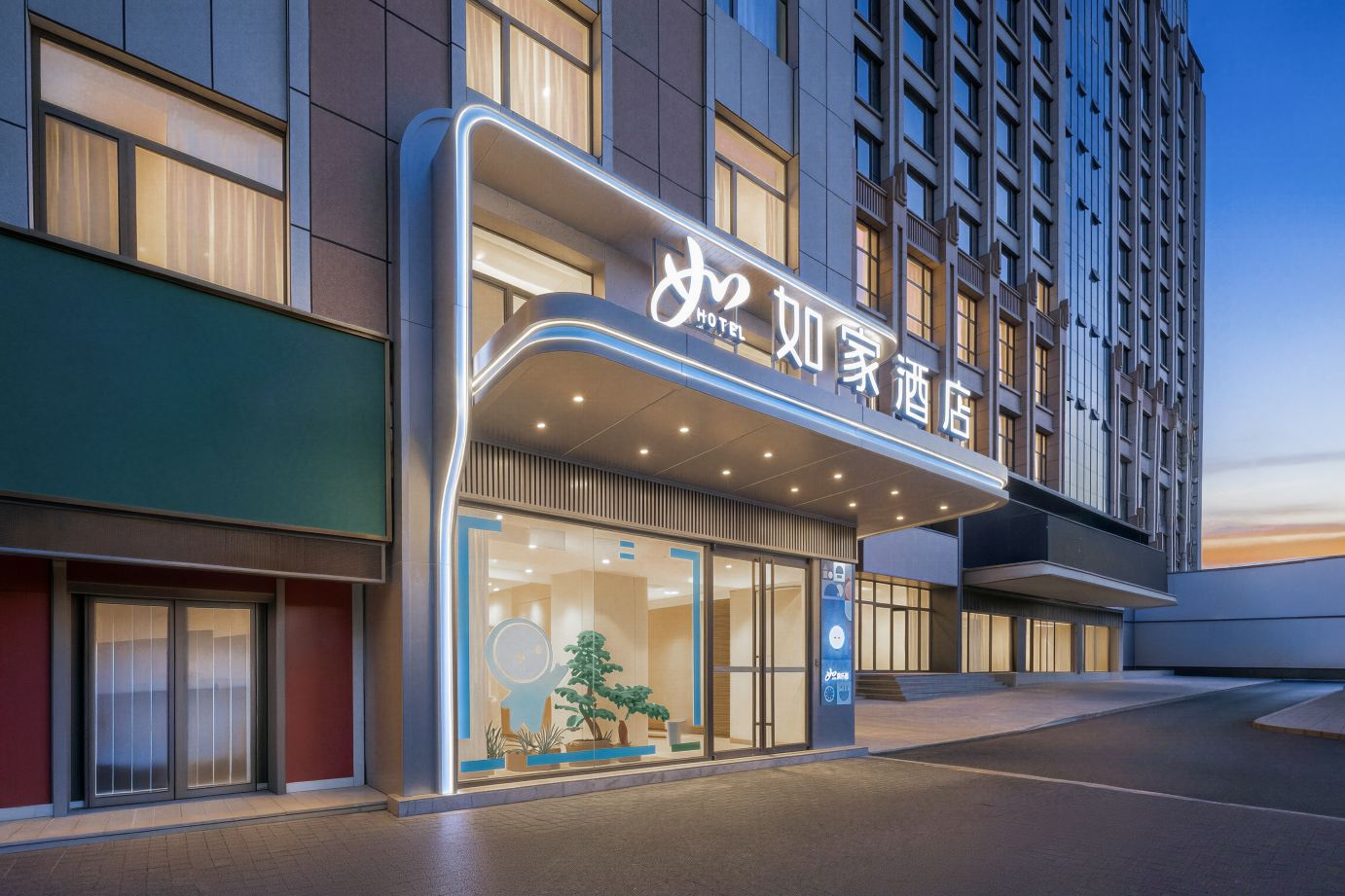 酒店外观