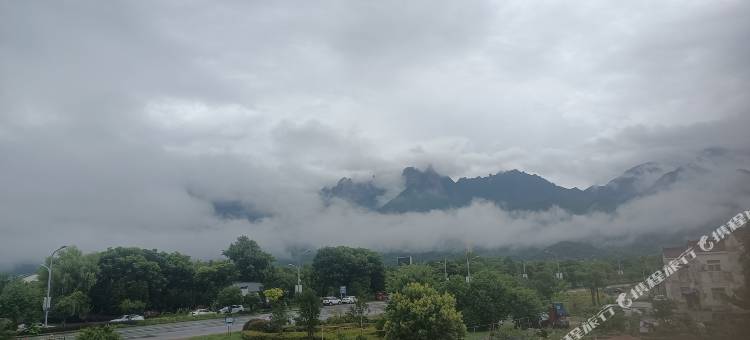 九华山紫离净院素食民宿图片