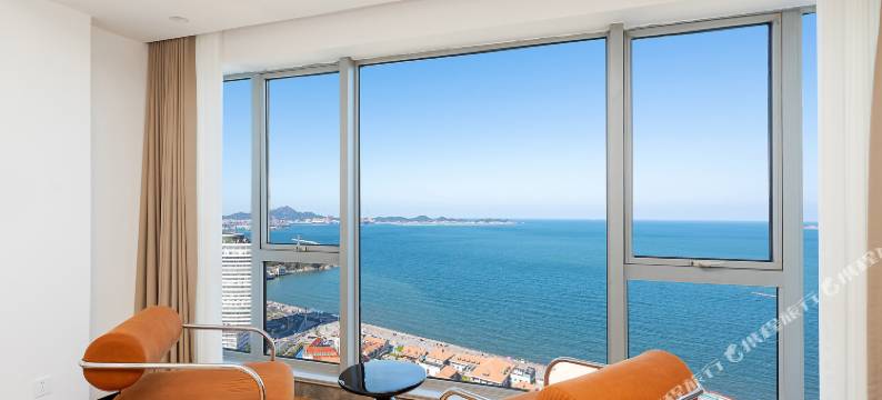 烟台•海阁云舍｜SeaviewWwmmProjectionRo定制感民宿(滨海广场店)图片