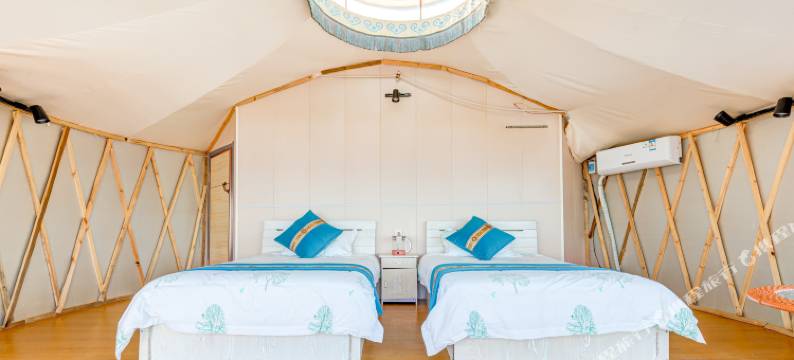 呼伦贝尔陈巴尔虎旗白音盟古乐蒙古包营地图片