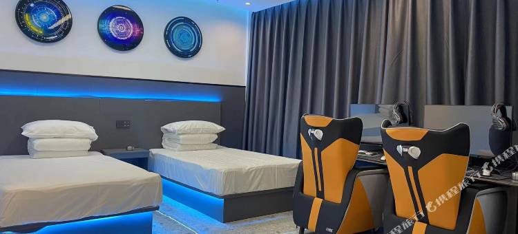 汝阳日月明电竞酒店图片