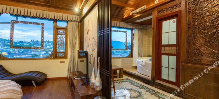 丽江古城观景楼客栈(丽江古城大水车店)图片