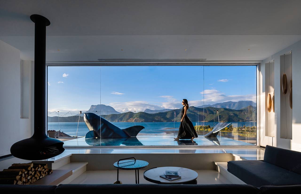 泸沽湖汀下岛酒店图片