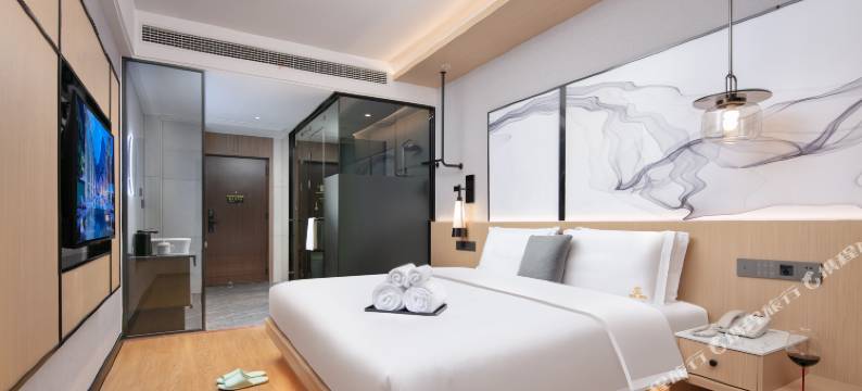 长沙君来 · 臻悦酒店(罐子岭地铁站月亮岛店)图片