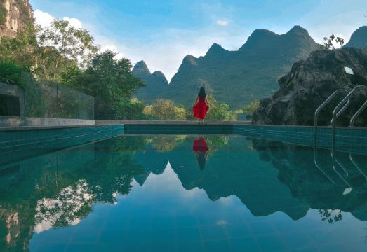 阳朔茶示酒店（遇龙河旧县码头店）外景图