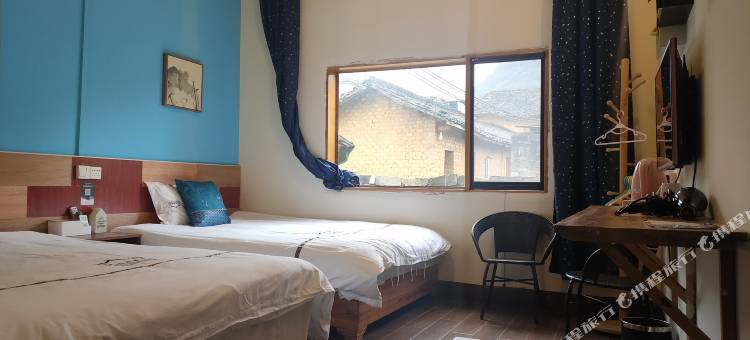 黄姚古镇座景观天全景客栈图片