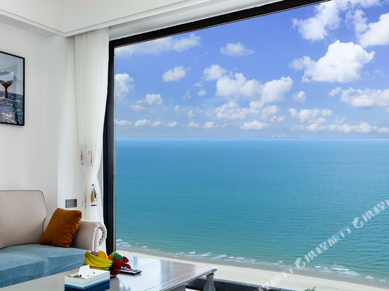 北海蓝色浪花海景公寓(荣和银滩侨港海滩店)