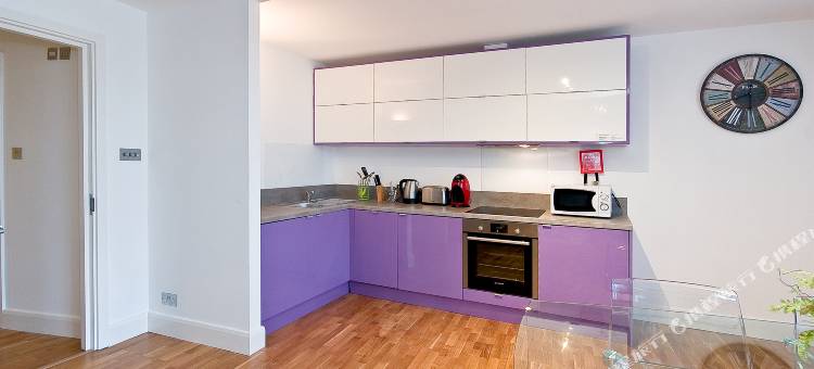 位于梅费尔的1卧室-32平方米|带1个独立浴室(Mulberry Flat 5 - One bedroom 3rd floor by City Living London)图片