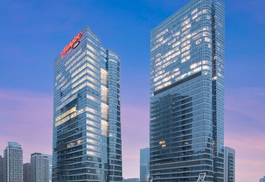 深圳南山科技园希尔顿欢朋酒店外景图