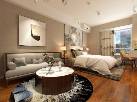 雅铂轻奢民宿(济南万象城店)