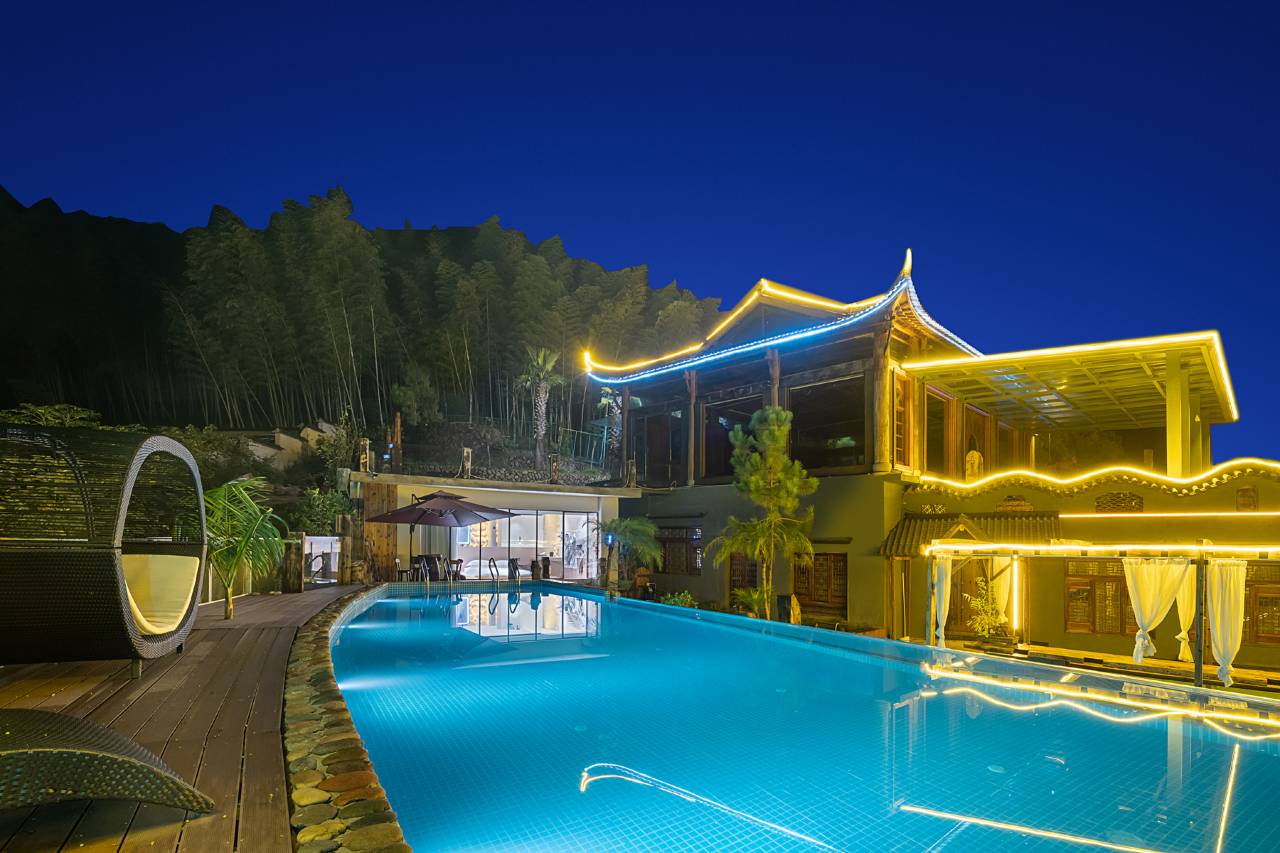 花筑·武义善渡古船木温泉民宿图片