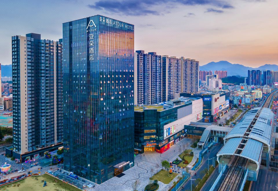 惠州仲恺天益城亚朵酒店外景图