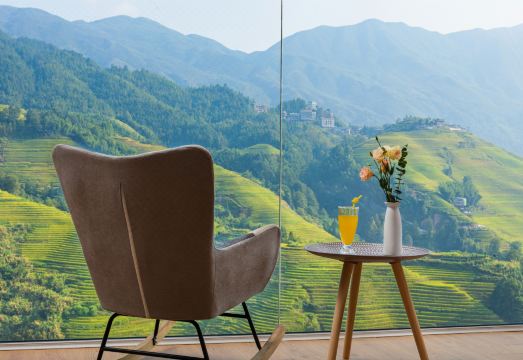 龙脊梯田畔山渡全景民宿（西山韶乐千层天梯观景台店）外景图