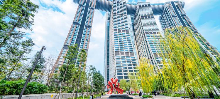 重庆云幕丽锦高空江景酒店(解放碑来福士广场店)图片