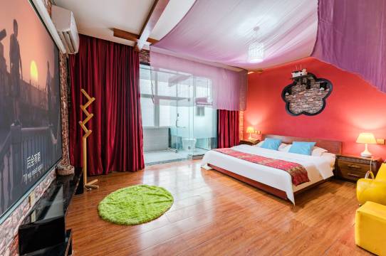 商水隐巷私人电影主题酒店(周口阳城公园店)