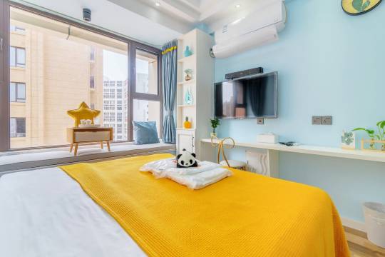 青岛BOSE清新一居公寓