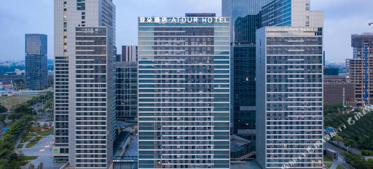 广州南站万科中心亚朵酒店图片