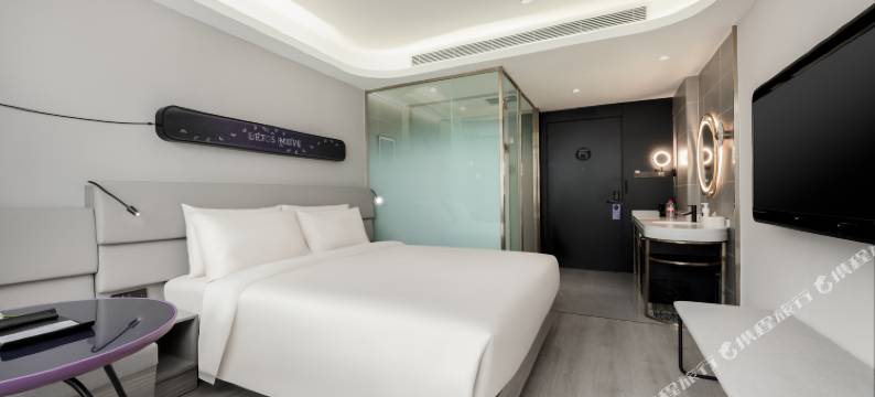 西安兴庆宫交通大学地铁站轻居酒店图片