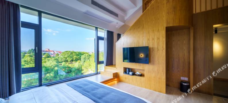 武夷山月伴溪水茶宿图片