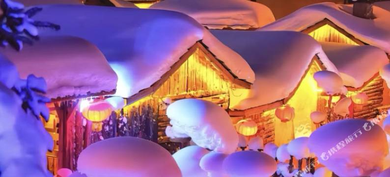 寻见•文强家丨SnowyPineHillCabinX观雪景民宿(二浪河风景区店)图片