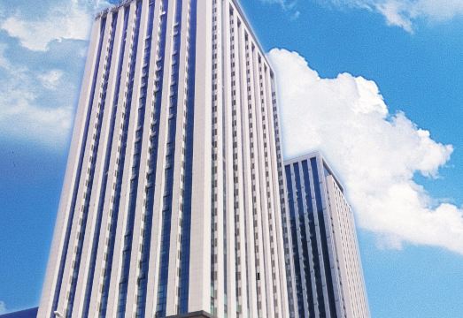 哈尔滨羣力远大冬日假期酒店（体育公园地铁站店）外景图