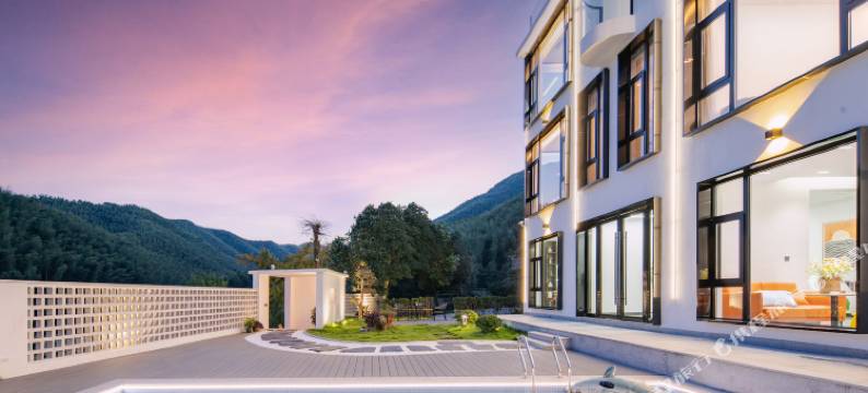 长兴暖竹·180°湖景度假Villa设计美宿图片