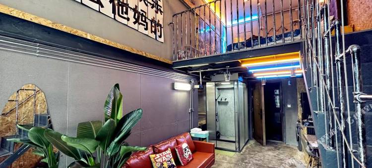 星空穿梭·复古美学·LOFT酒店公寓(成都红星桥地铁站店)图片