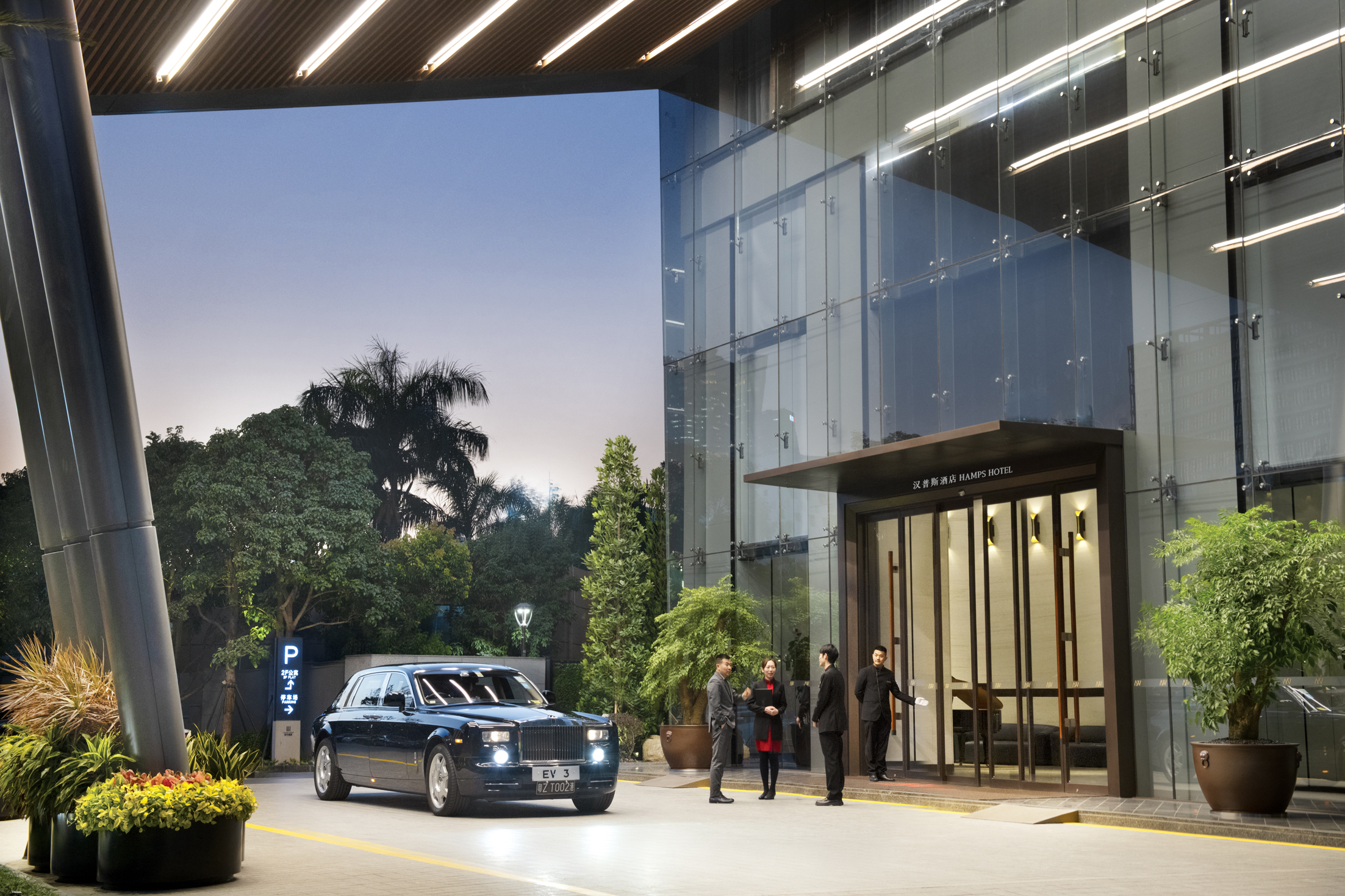 Hamps hotel ShenZhenOver view