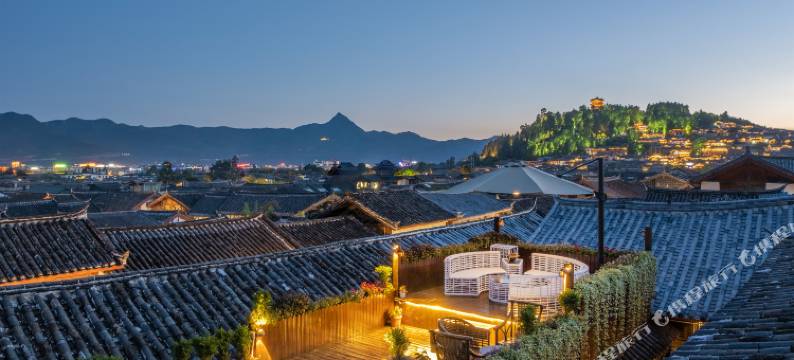 洛雲阁·观古城全景美宿图片