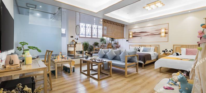 风隐天骄酒店(都江堰景区南桥店)图片