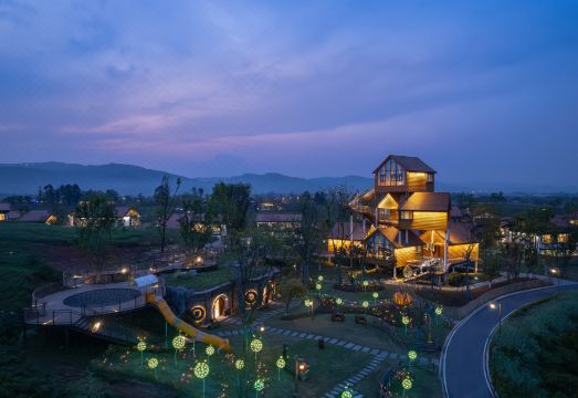 成都金堂花间苑·橘乐外景图