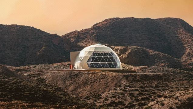 金昌火星1号基地-马尔斯宿营地外景图