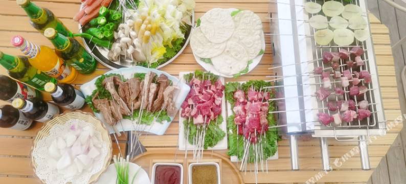 青海湖阿若啦湖景美宿图片