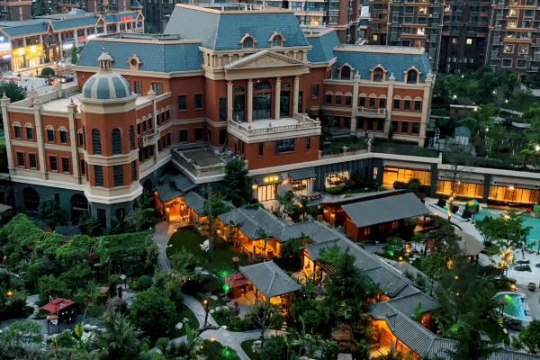 选择房间开业:2019西安灞业3000m温泉酒店位于灞业大境,拥有男女宾
