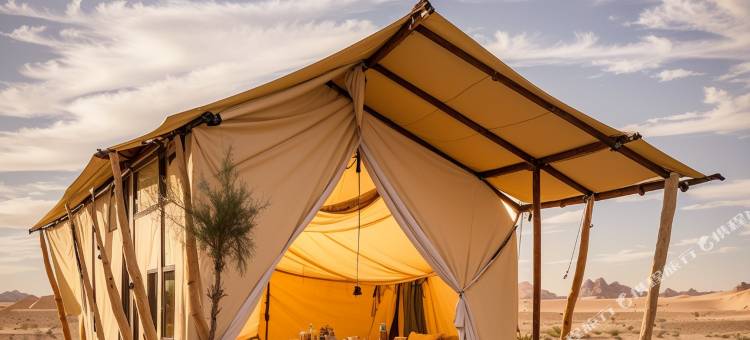 敦煌鸣沙野居沙漠露营星空宿集图片