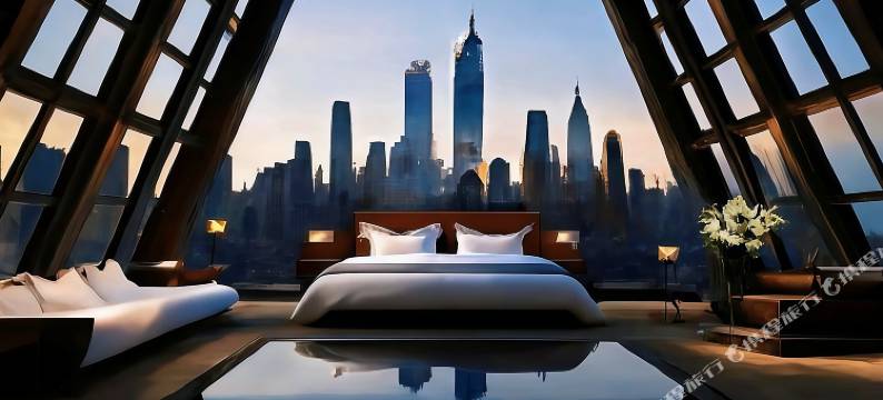 襄阳•丰泽苑•名尚丨ContempDesignerCinemaS酒店(民发广场泛悦店)图片