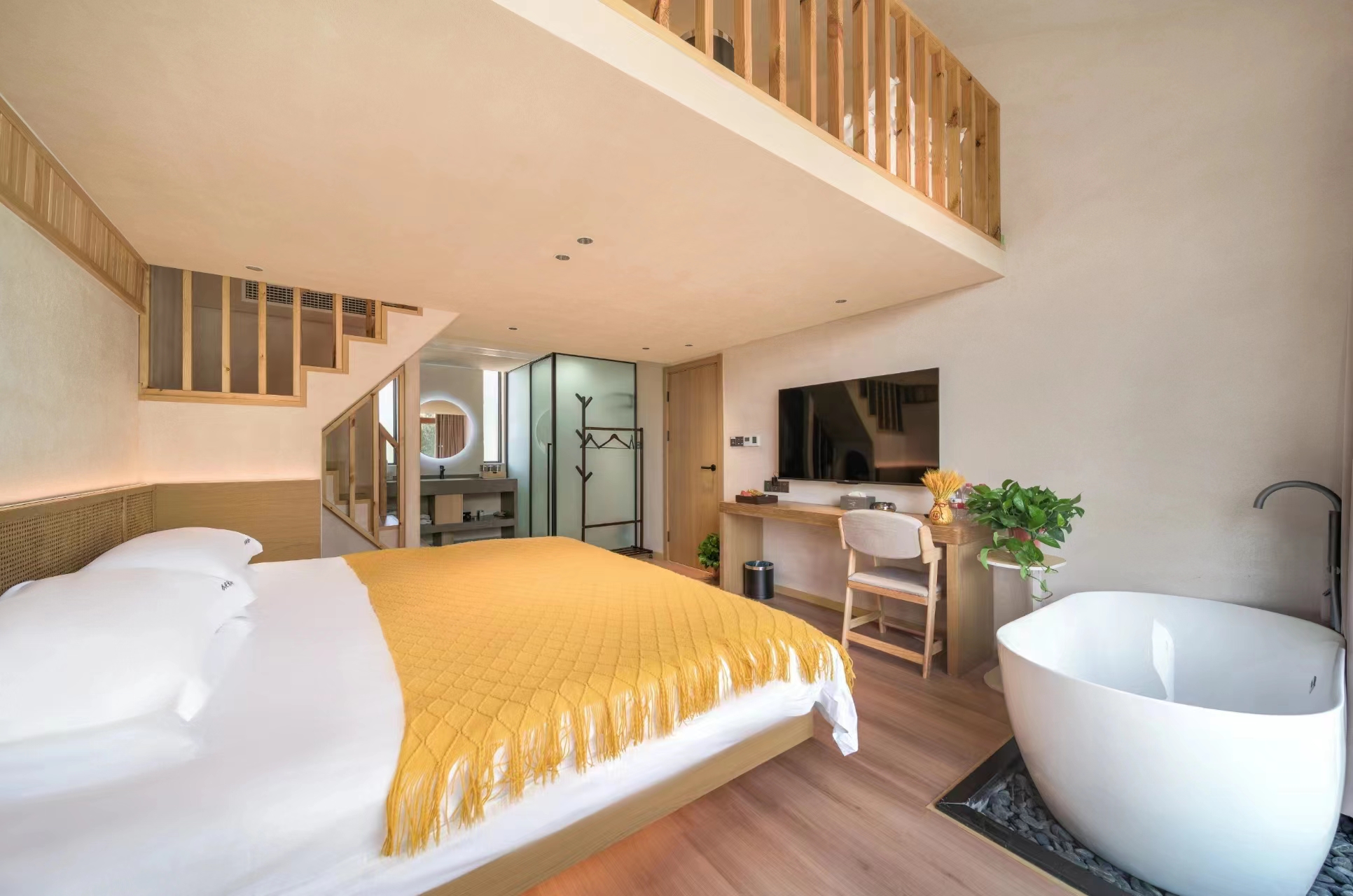 Jiuhuashan Shangquanlinshe Homestay (Roushen Baodian)Over view