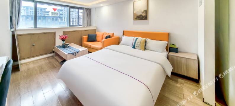 福州泊曼精品公寓(东二环泰禾广场竹屿地铁站店)图片