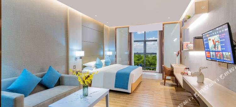 鑫铂国际公寓(中山泰丰商业中心小榄高铁站店)图片