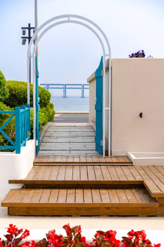 栖在蓝岸·地中海浪漫风情海景度假美宿(星海广场店)图片