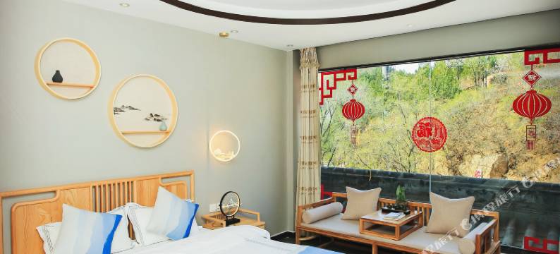 八达岭长城院落图片