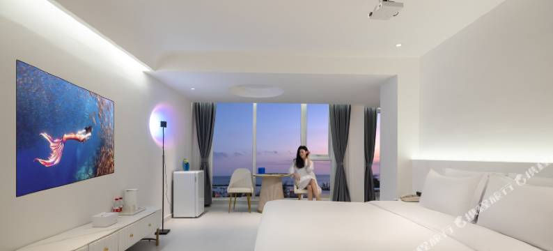 三亚星野•悬浮泳池海景设计民宿图片