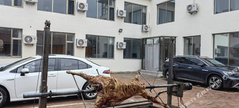 坝上草原喜阳洋小酒馆图片