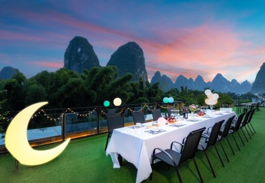 阳朔静然居精品酒店（兴坪古镇20元人民币景区店）外景图