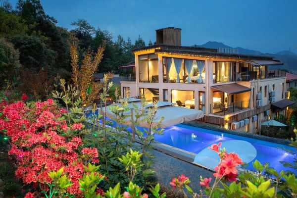 安吉归遇·怡晨谷亲子野奢美墅预订价格,联系电话位置地址【携程酒店