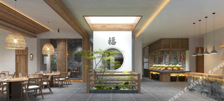 黄山蓝山一家酒楼图片